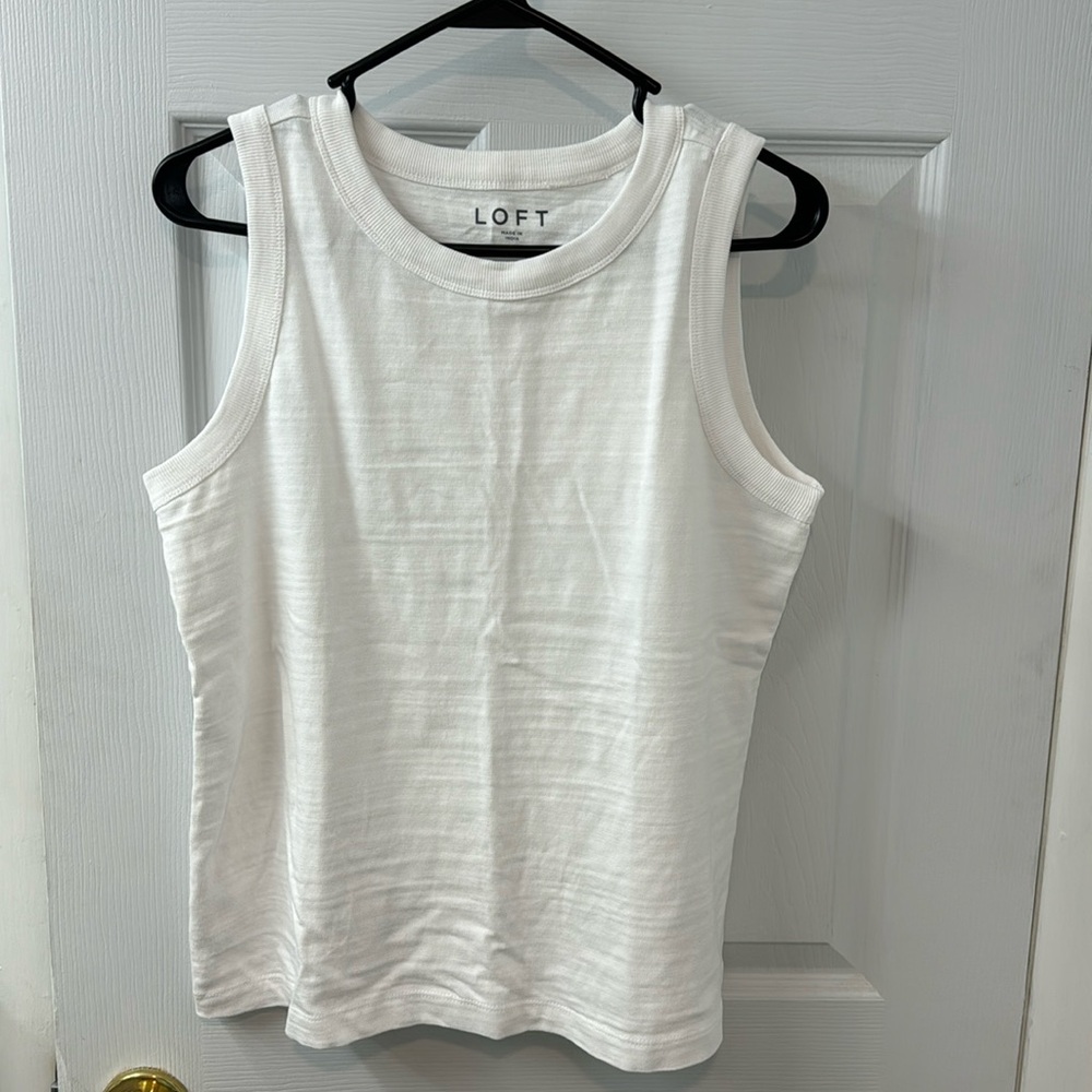 Loft white tank